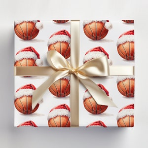 Rotolo di carta da regalo per basket Rotolo di carta da regalo per basket di Natale Rotolo di carta da regalo per basket, Confezione regalo per amanti del basket