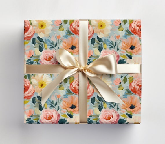 Artistic wrapping paper discount