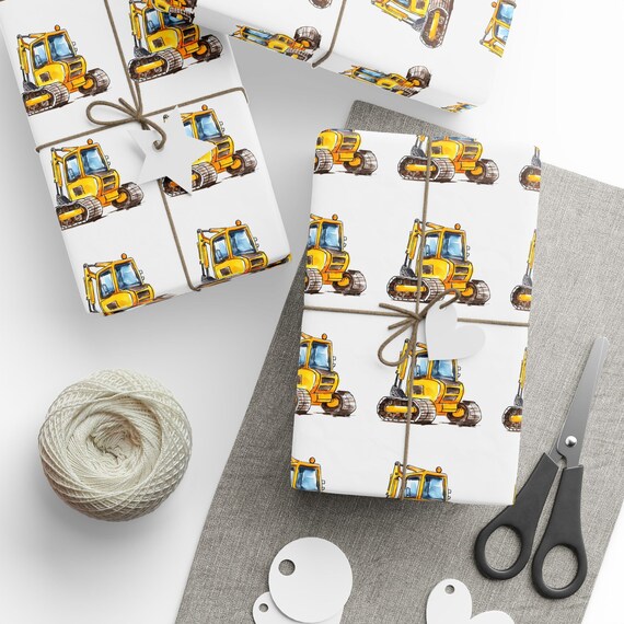 Construction wrapping paper discount