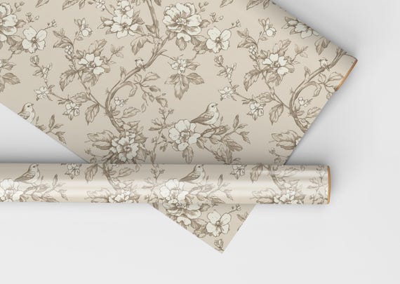HBell Rotolo di carta da regalo natalizia, carta da regalo per albero di Natale,rotolo di carta kraft marrone,43cm x 15m,ideale per confezioni regalo natalizie,matrimoni,compleanni,vacanze