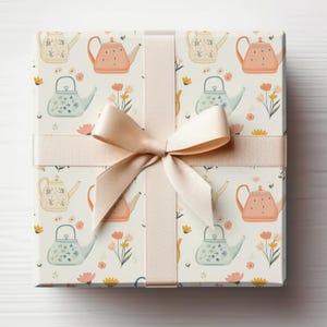 Teeparty Geschenkrolle Rolle Teeparty Geschenkrolle Rolle Teeliebhaber Geschenkrolle Rolle , Geschenkpapier Englisch Tee