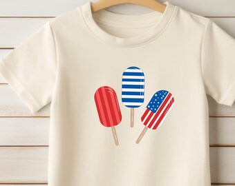 4. Juli Kleinkind Shirt, Eiscreme Weiter Juli Shirt, Kleinkind 4. Juli Shirt, Unabhängigkeitstag Kinder Shirt, 4. der Kinder Shirt