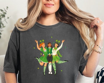 St Patrick's Day Lucky Shirt, Women Shamrock Shirt, Irish Shirt, St Paddy's Day Shirt, Lucky Shirt, Lucky Charm Shirt, Happy Patricks Day