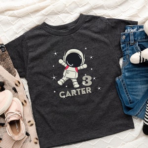 Astronaut Birthday Shirt, Custom Birthday Boy Shirt, Family Astronaut Shirts, Matching Birthday Boy Shirt, Birthday Space Shirt