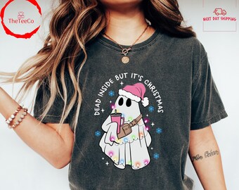 Christmas Ghost Shirt, Boo Jee Shirt, Christmas Ghost Shirt, Ghost Santa Shirt, Retro Christmas Shirt, Christmas Gift, Merry Christmas Shirt