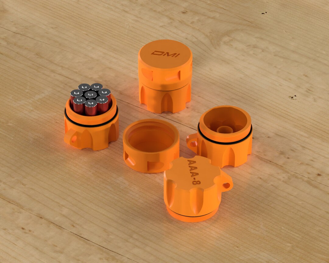 AAA Battery Storage Case Battery Box Battery Holder Battery Caddy Etsy