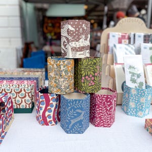 Personalisierter sechseckiger Stifttopf / Make-up Pinsel Halter