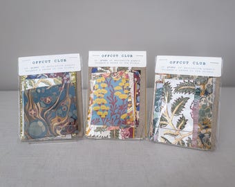 Offcut Club – Decorative Paper Scrap Pack for Journaling & Crafts