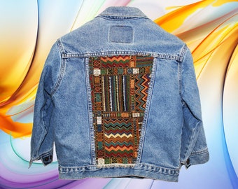 Levi's Custom-Made Jacket - Size 7X (Fits like XS Crop Top)