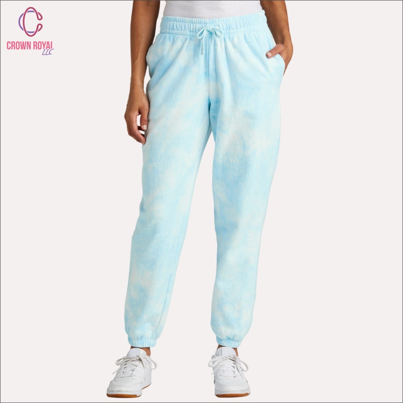 Kids Hamptons Sweatpants Tie Dye Cloud Purple