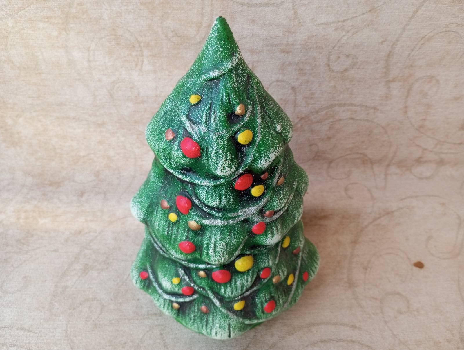 緑の陶器製クリスマスツリー ヴィンテージのクリスマスツリー、セラミック製。グリーン。 - Etsy 日本