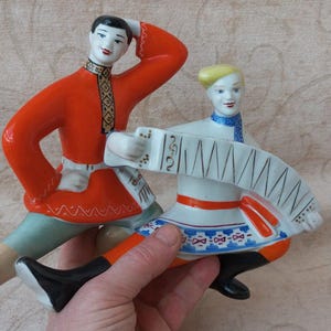 Vintage USSR porcelain figurine.