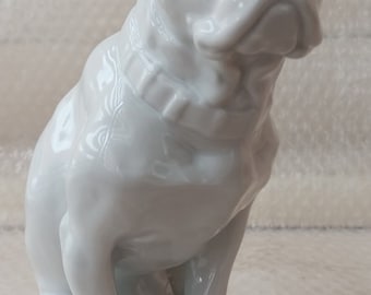 Hund. Vintage Porzellanfigur. Hund LFZ. Geschenk, Sammlung.