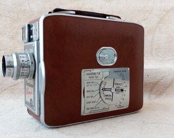 Vintage Movie Camera Keystone Olympic. Model K-32 8mm. Old Film