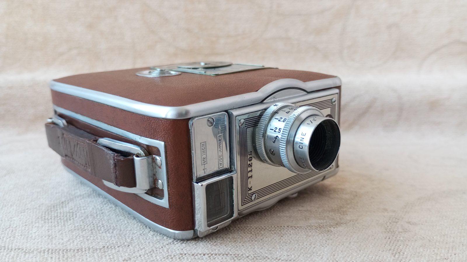 Vintage Movie Camera Keystone Olympic. Model K-32 8mm. Old Film