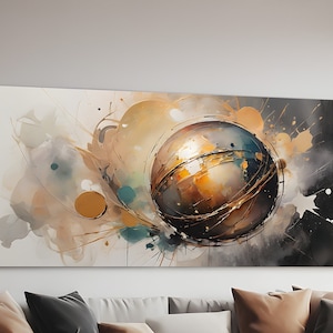 Abstract Sphere Art - High-Resolution Digital Download for Modern Wall Decor