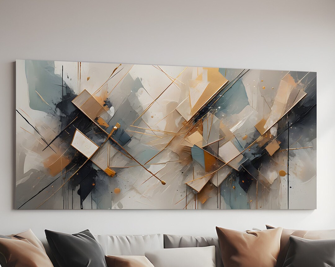 Geometric Abstract Digital Download Art - Modern Contemporary Wall ...