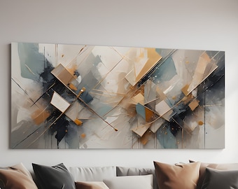 Geometric Abstract Digital Download Art - Modern Contemporary Wall Decor for Home and Office