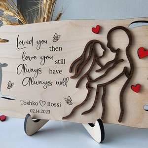 Personalized message for valentine