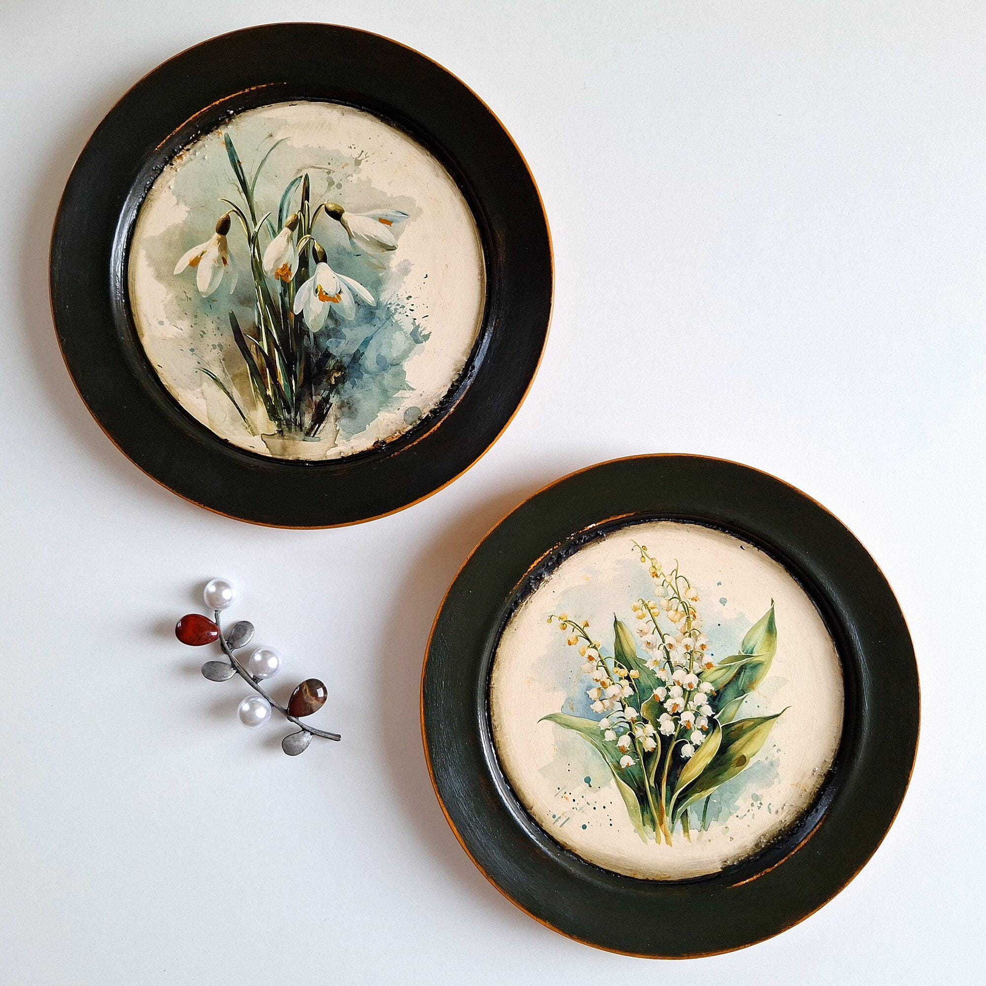 ヴィンテージの装飾皿 - Etsy 日本