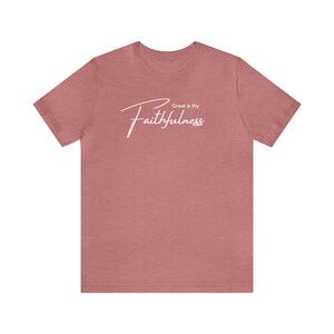 Great is Thy Faithfulness Christian t-shirt hymn, Christmas gift