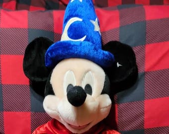 Vintage Disney's Mickey Mouse as the Sorcerers Apprentice Plush Toy