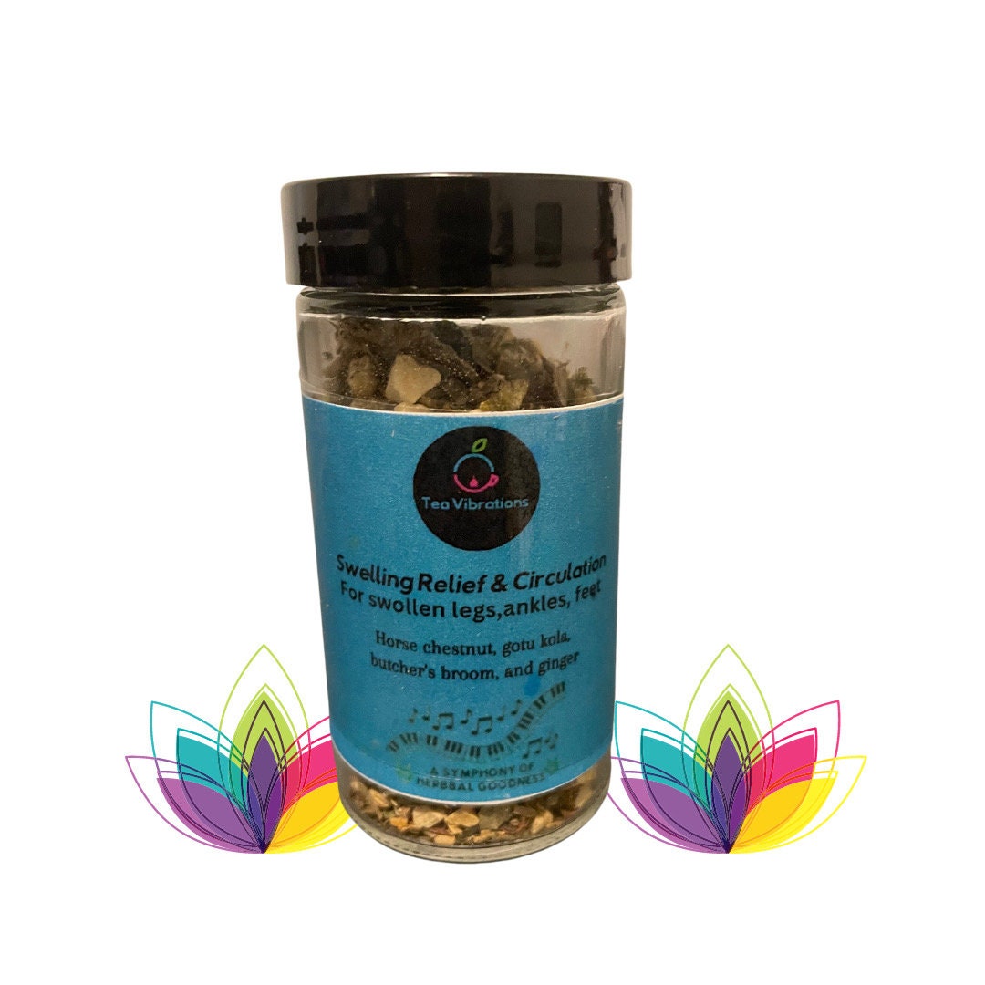 Swelling Relief and Circulation Tea Herbal Blend for Edema Etsy