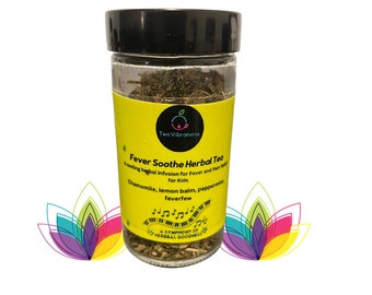 Fever Soothe Herbal Tea - Natural Fever Relief - Organic Loose Leaf Blend