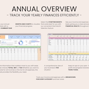 Bookkeeping Template for Small Business Easy Income Tracker | Expense Tracker | Accounting Spreadsheet for Google Sheets