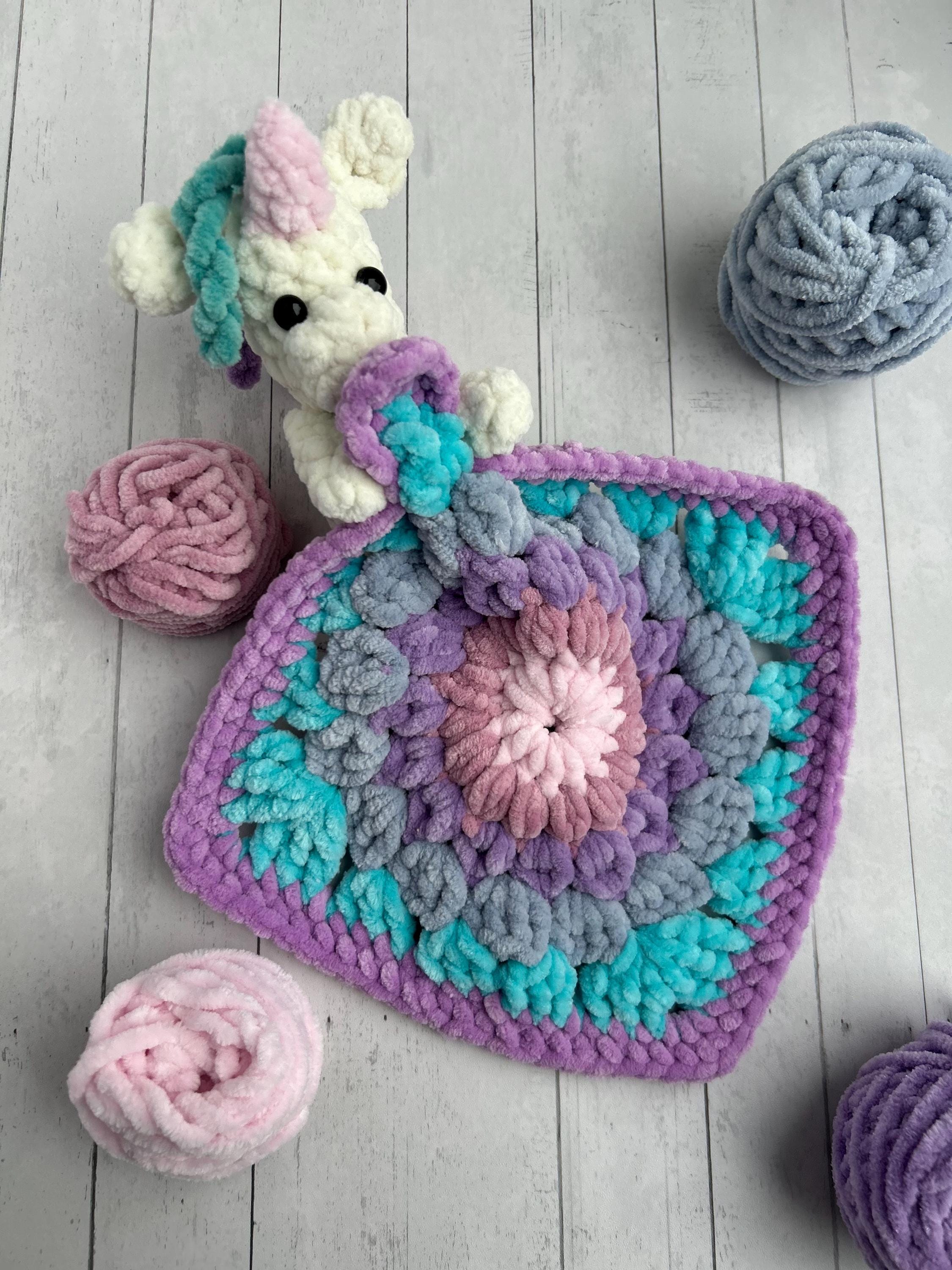 40 Unicorn Crochet Patterns to Spark a Little Handmade Magic 8 Low-sew unicorn lovey