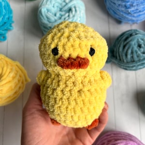 No sew Easter chicken crochet pattern, Easter and spring crochet patterns for beginners