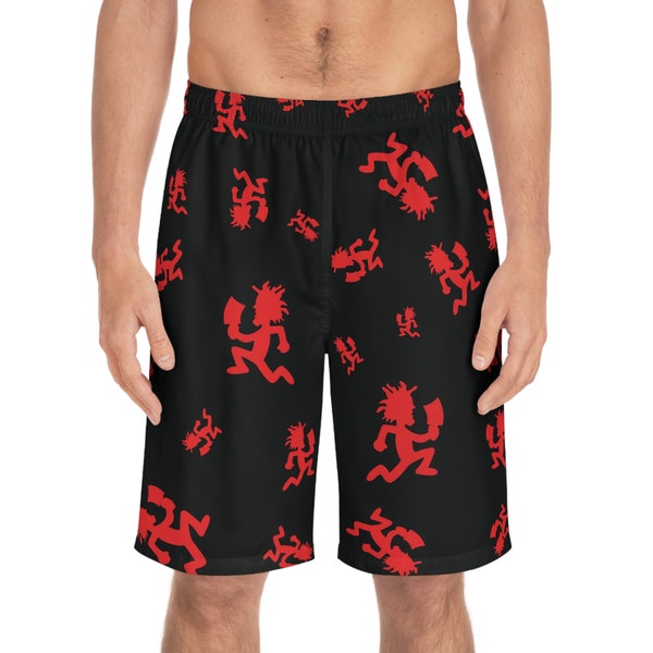 Men's Hatchet man board shorts ICP Insane Clown Posse Juggalo