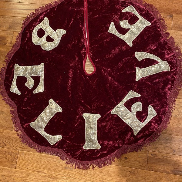 Believe Tree Skirt 