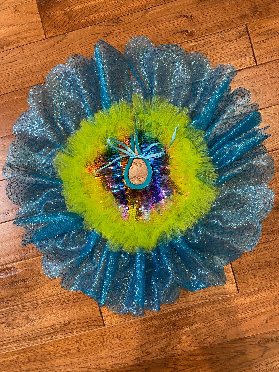 Spring Tree Skirt Mermaid Scalloped 25” - Etsy