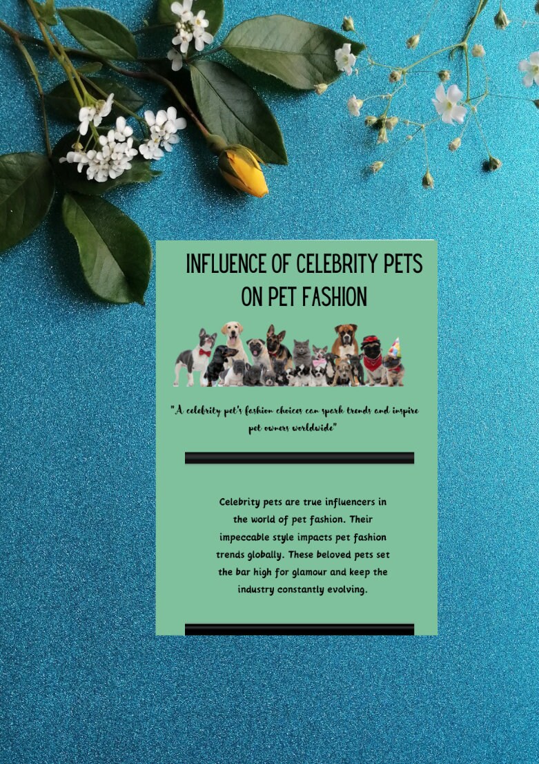 The World of Pet Fashion Ebook Digital Download Dog Outfit Cat Outfit
