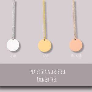 Innereien Halskette, personalisiertes Geschenk für Frau, Geschenk für Freundin, Gesundheit der Frauen, Gefäßdometriose Geschenk, niedlicher minimalistischer Schmuck. Bild 6