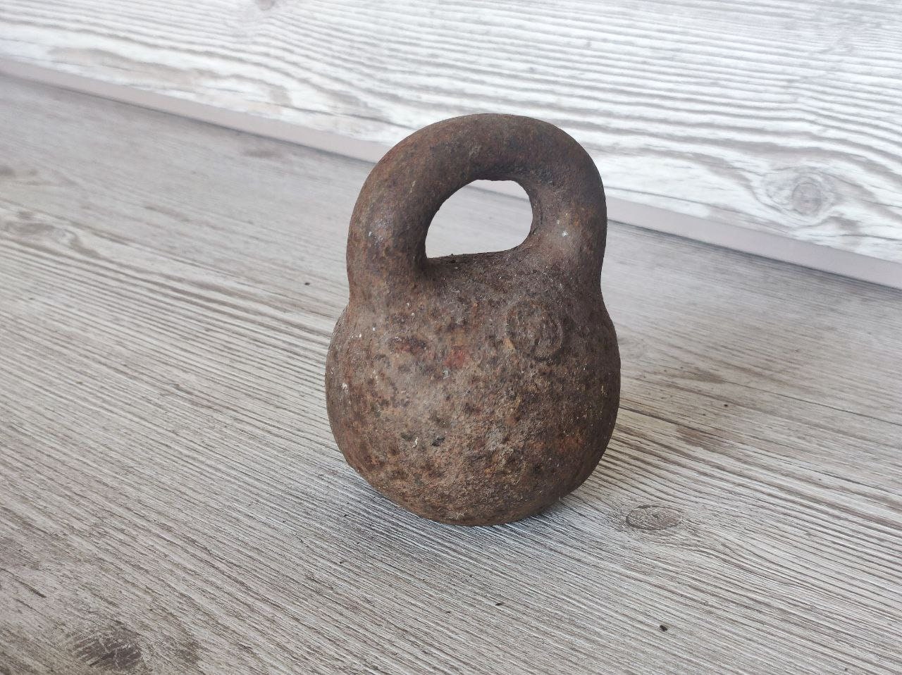 Kettlebell Heavy Antique A Rare Find