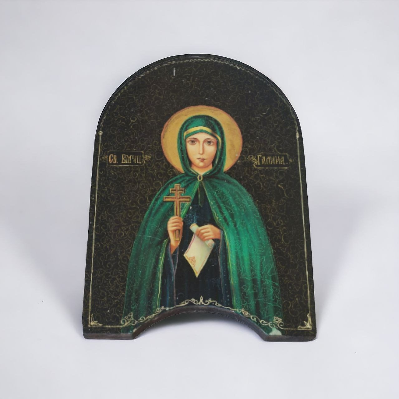 アンティーク雑貨 Antique Wooden Religious Icon Old Icon. Vintage Icon. Icon on Wood.icon 19th Century.collectible