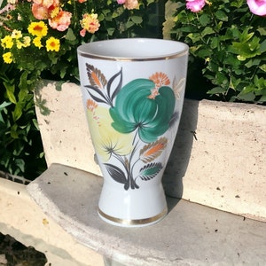USSR vase.Porcelain vase.Antique.Antique decor.Vase with a pattern. Present.Collection.Rare vase.Vintage.vintage USSR vase.gift from Ukraine