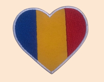 Romania Flag Embroidered Patch – Iron On/Sew On – National Badge - Foto 12