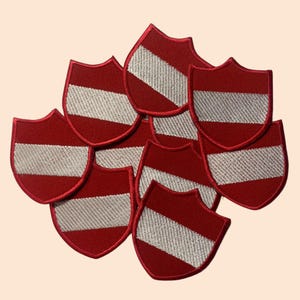 Österreich International Country Shield Flagge Aufnäher Gestickt Aufnähen Abzeichen