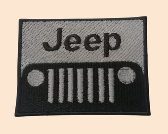 Jeep Off Road Vehicle Mountains Badges Iron On Sew On Applique Embroidered Patch