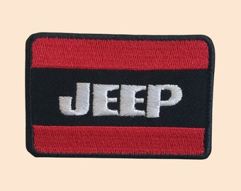 Jeep Transport Off Read Vehicle Iron On Patch Embroidered Sew On Applique