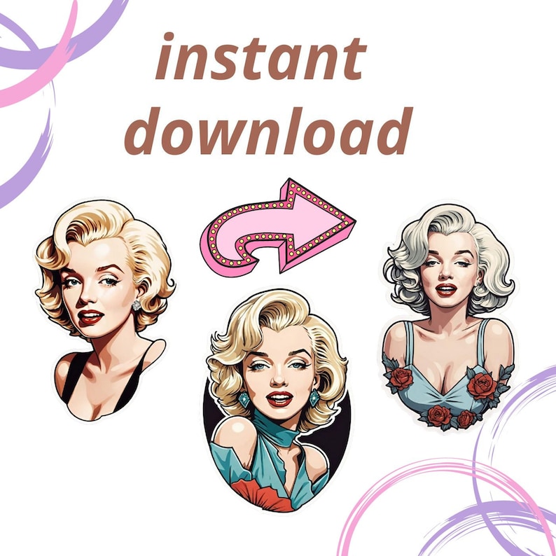 May include: Three digital illustrations of a woman with blonde hair. The woman is wearing different outfits in each illustration. The first illustration shows the woman wearing a black dress. The second illustration shows the woman wearing a blue dress with a red flower. The third illustration shows the woman wearing a blue and white dress with a red flower. The illustrations are set against a white background.