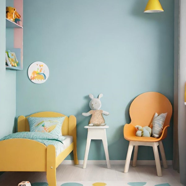 Mockup of an empty wall in a children's room Mockup of a children's room Mockup of a wall in a children's room Mockup for your frames