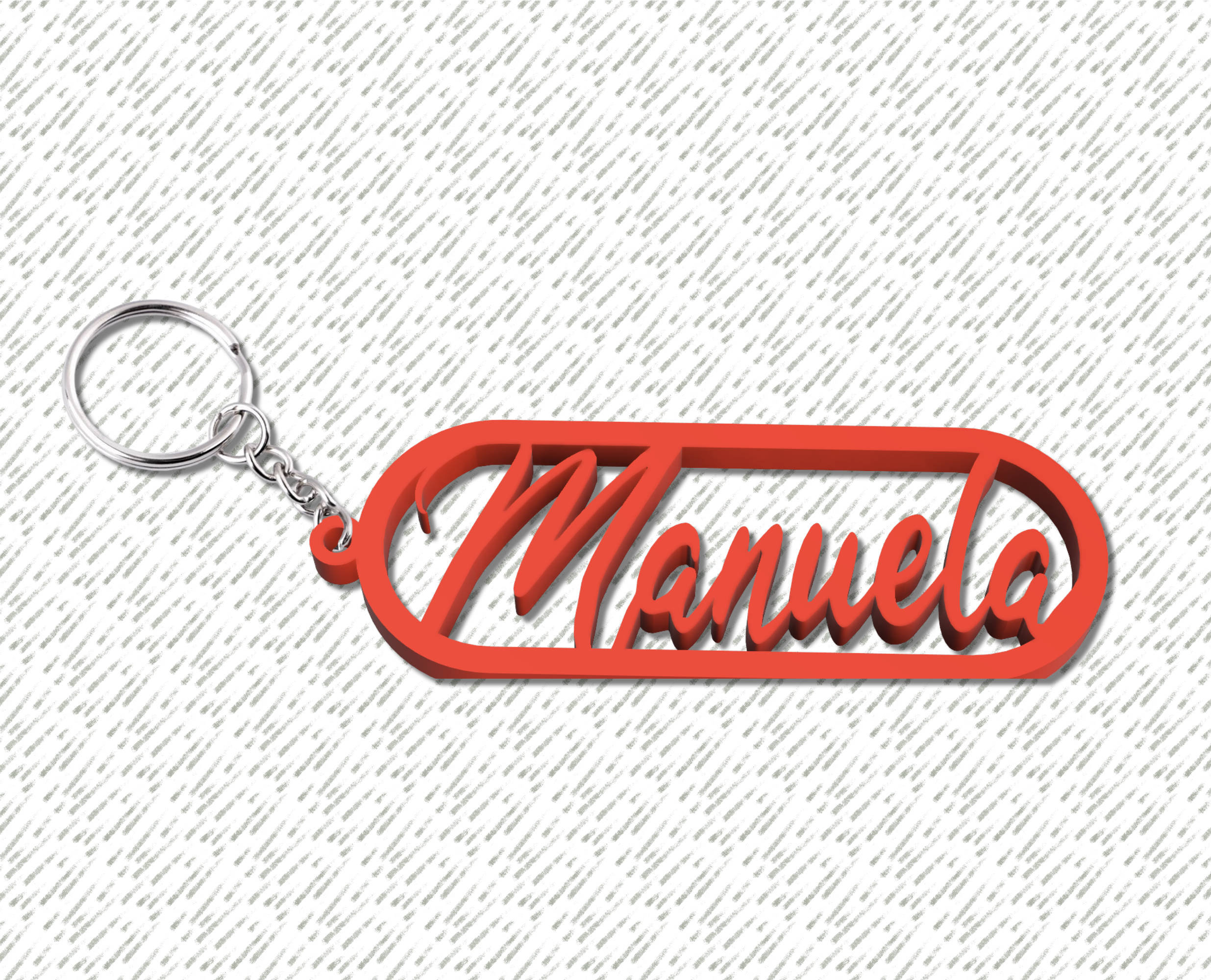 Personalized 3D Printed Keychains With Your Name - Etsy