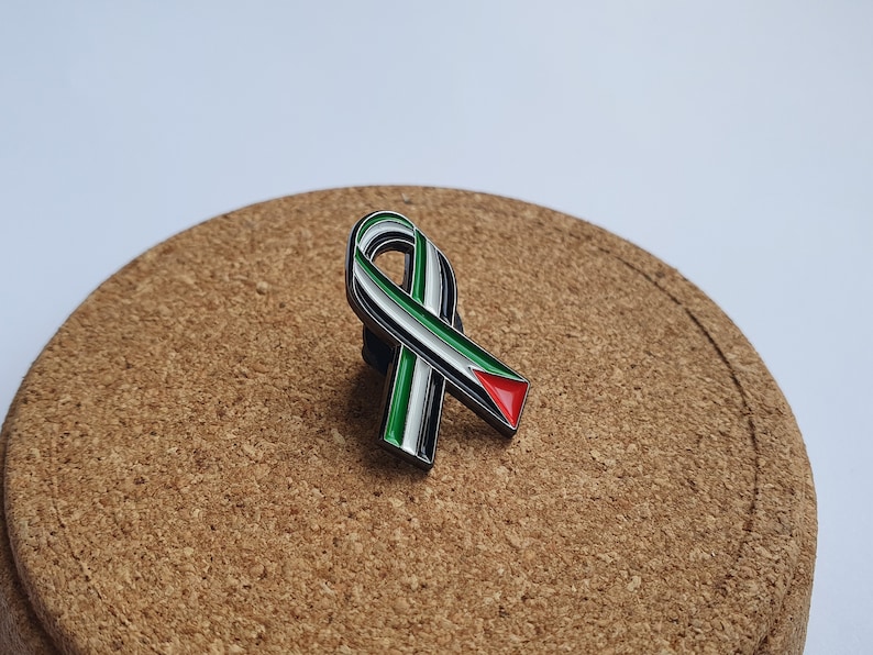 Palestine Pin Palestine Flag Pin Palestine Heart Pin Palestine Ribbon Pin Palestine Fist Pin Free Palestine stickers image 6