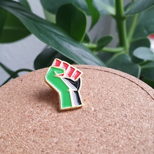 Palestine Pin Palestine Flag Pin Palestine Heart Pin Palestine Ribbon Pin Palestine Fist Pin Free Palestine stickers image 4