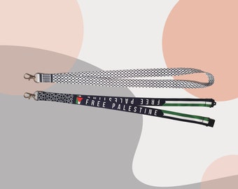 Palestina Lanyard - Keffiyeh Lanyard - Vrij Palestina