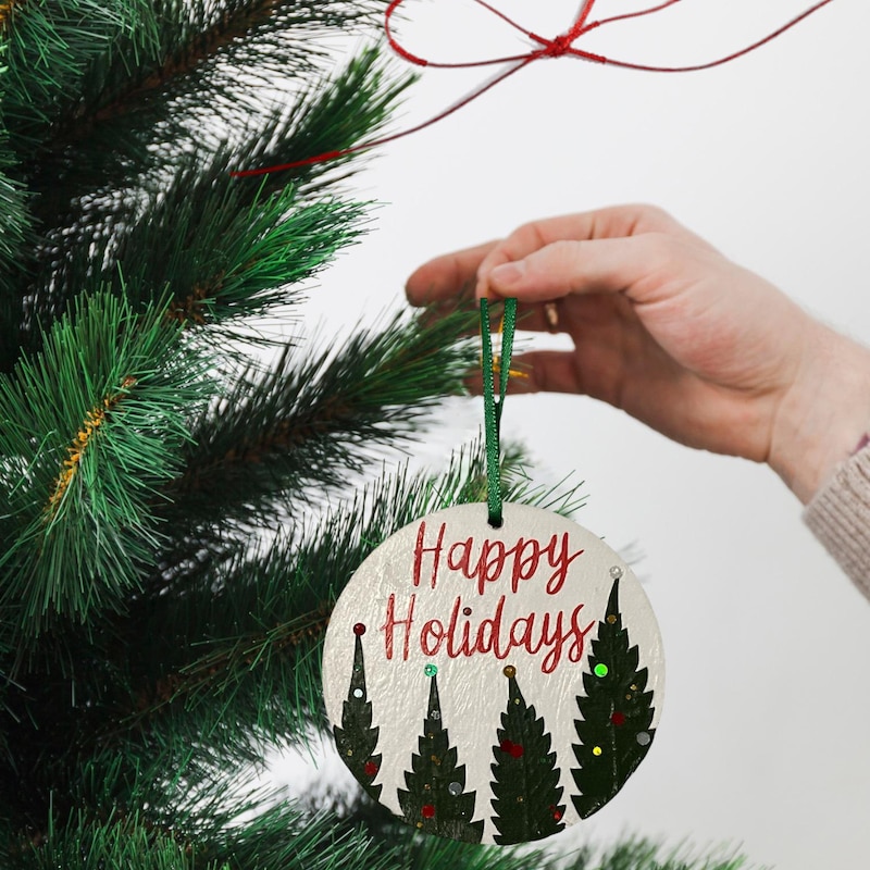 Marijuana christmas balls